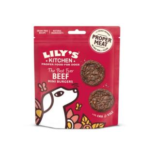 Lily's Kitchen Dog Treats Beef Burger 70g