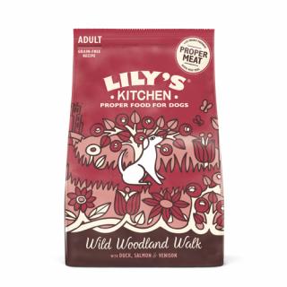 Lily's Kitchen Dog Woodland Walk - granule s kačicou, lososom a zverinou Hmotnosť: 2.5 kg