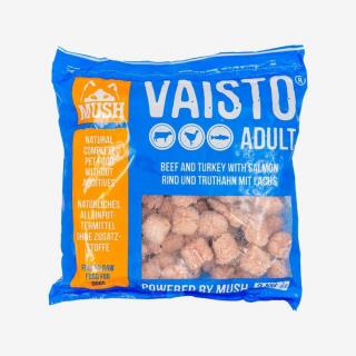 MUSH Vaisto® kompletné BARF menu modré (hovädzie - morka - losos) Hmotnosť: 0.8 kg