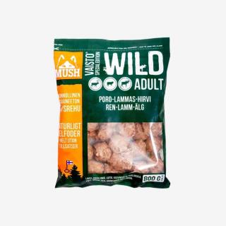 MUSH Vaisto® kompletné BARF menu Wild (sob - jahňa - los) Hmotnosť: 3 kg