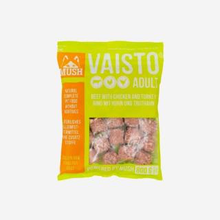 MUSH Vaisto® kompletné BARF menu zelené (hovädzie -morka - kura) Hmotnosť: 0.8 kg