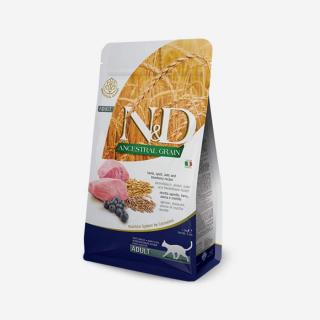 N&D cat Ancestral Grains adult, lamb, spelt, oats & blueberry Hmotnosť: 1.5 kg