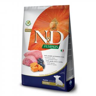 N&D Dog Ancestral Grain Puppy Mini Lamb & Blueberry Hmotnosť: 800 g