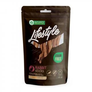 Nature's Protection pamlsky pre psa Lifestyle - zajačie tyčinky 75 g
