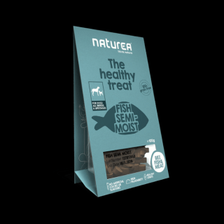 Naturea Healthy Bites Fish pamlsky pre psov 100 g