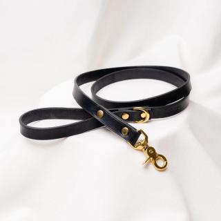 Patroon Maremma Black kožené vodítko