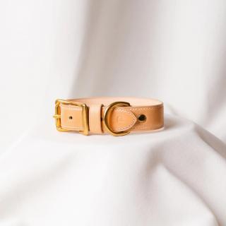 Patroon Maremma Nude kožený obojok Veľkosť: L