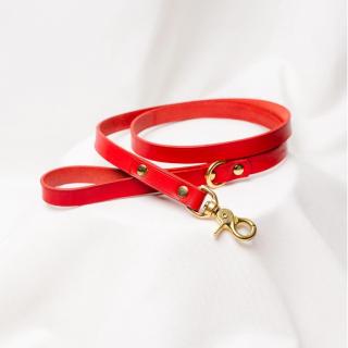 Patroon Maremma Red kožené vodítko
