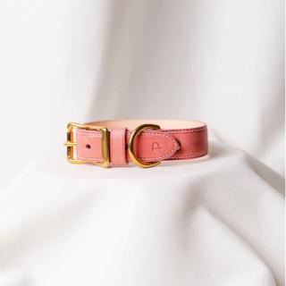 Patroon Maya Rosa kožený obojok Veľkosť: M