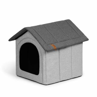 Rexproduct Home domček pre psy - sivý Veľkosť: XL