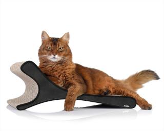 Škrabadlo pre mačky Feline Farba: Čierna