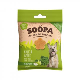 Soopa výcvikové pamlsky Healthy Bites - jablko a kel 50 g