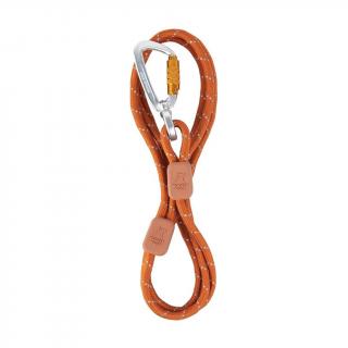 Woolly Wolf Rope leash Terracotta tenké lanové vodítko 180 cm