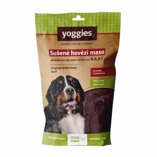 Yoggies B.A.R.F. sušené hovädzie mäso - prúžky 45 g