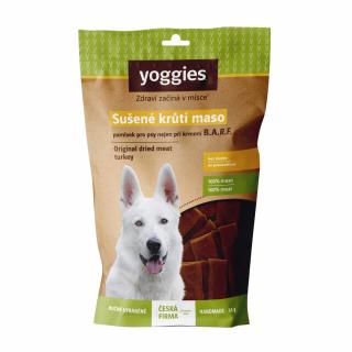 Yoggies  B.A.R.F. sušené morčacie mäso - prúžky 45 g