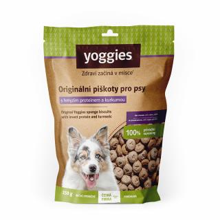 Yoggies hypoalergénne bezlepkové piškóty s hmyzím proteínom 150g