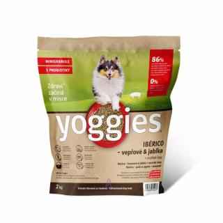 Yoggies MINIGRANULE za studena lisované - Ibérico bravčové mäso pre malé psy Hmotnosť: 2 kg