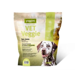 Yoggies VET Veggie za studena lisované granule bez mäsa Hmotnosť: 2 kg