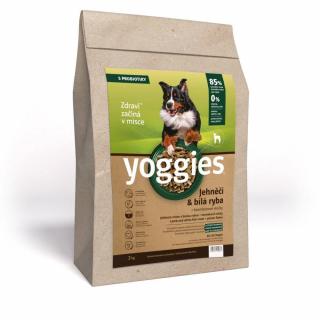 Yoggies za studena lisované granule - jahňacie a biela ryba Hmotnosť: 2 kg