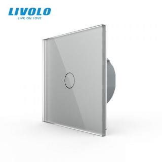 LIVOLO VL-C701S-15 Dotykový vypínač č.6 – strieborný