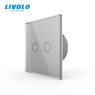 LIVOLO VL-C702-15 Dotykový vypínač č.5 - strieborný