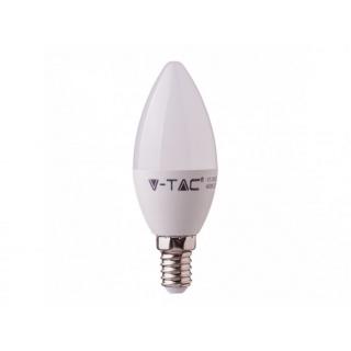 V-TAC LED žiarovka E14 C37 3W denná biela 7197