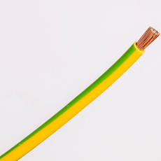 Vodič 2,5mm² H07V-K 1x2,5 zeleno/žltý ohybný pvc