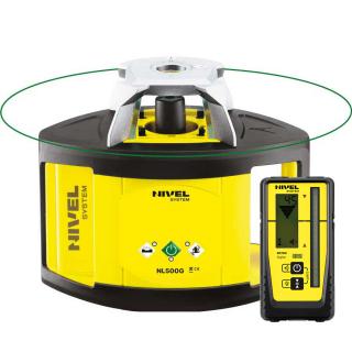 Rotačný laser so zeleným lúčom NL500G