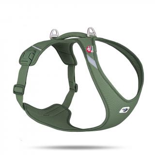 CURLI Postroj pre psov Belka Air-Mesh Moss 4XL, 28-48 kg