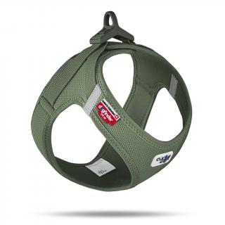 CURLI Postroj pre psov so sponou Air-Mesh Moss 2XS, 2-4 kg