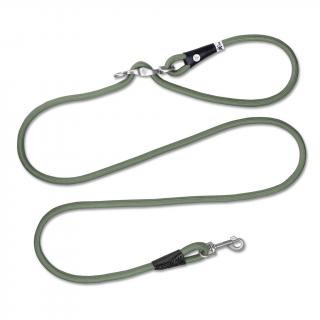 CURLI Vodítko pre psov Vario Comfort Moss L