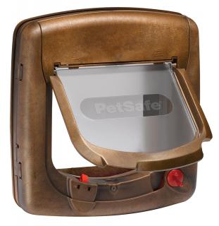 Dvierka pre psov a mačky PetSafe® Séria 400 - drevená farba Farba: drevená farba