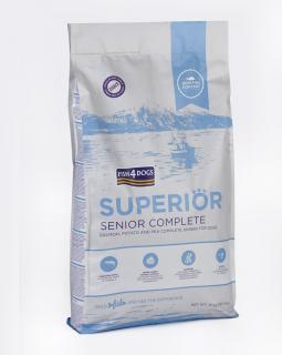 FISH4DOGS Granule veľké pre starších psov Superior losos so zemiakmi 12 kg