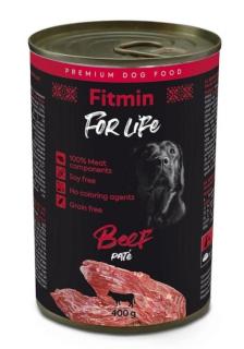 Fitmin For Life cat Tin Beef adult konzerva 400g