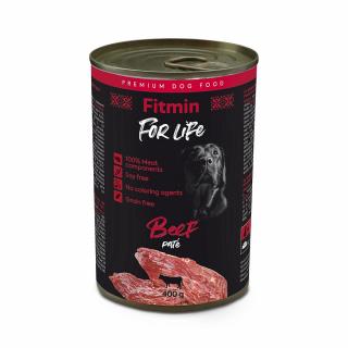 Fitmin For Life dog tin beef konzerva 400g