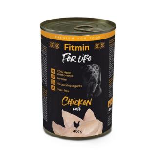 Fitmin For Life dog tin chicken konzerva 400g