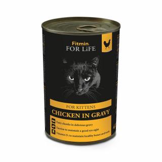 Fitmin For Life Kittens konzerva chicken in gravy 415 g