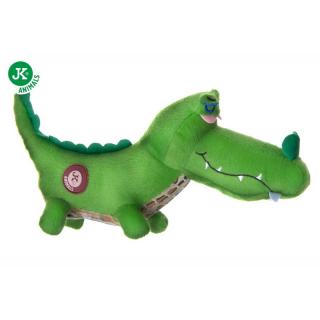 JK Animals plyšová hračka pre psa krokodíl 26 cm