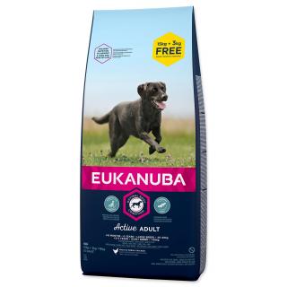 Krmivo Eukanuba Adult Large 15+3kg ZDARMA