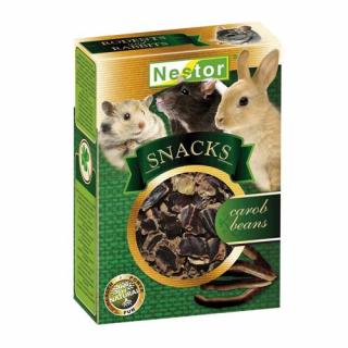 NESTOR SNACKS CAROB BEANS 60g svätojánsky chlieb pochúťka pre hlodavce