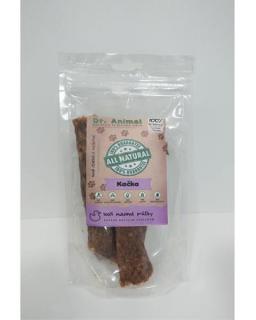Pamlsok Dr. Animal kačka mäs. prúžky 80g