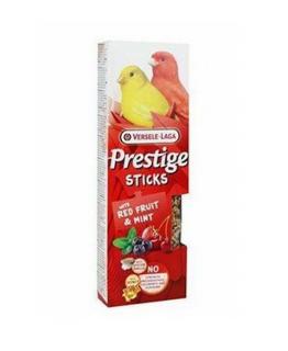 Pamlsok VL prestige stick tyčinky pre kanárikov s ovocím a mätou 2ks 60g