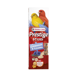 Pamlsok VL prestige stick tyčinky pre kanárikov so semenami a kvetmi 2ks 60g