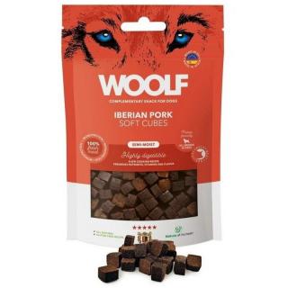 Pamlsok Woolf Dog Soft Cubes Iberian Pork 100 g