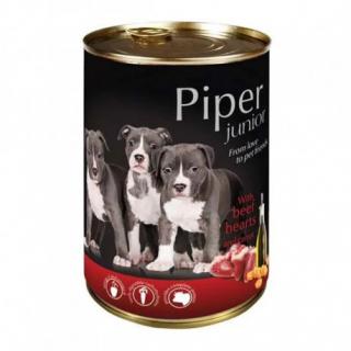 Piper Junior hovädzie srdiečka s mrkvou 400g