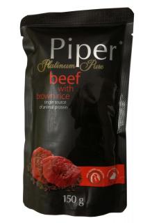 Piper Platinum Kapsička pre psov hovädzie a hnedá ryža 150g