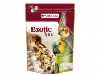 Versele Laga Prestige Premium Parrots Exotic Light Mix odľahčená zmes pre stredné a veľké papagáje 750 g