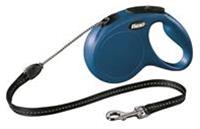 Vodítko Flexi Classic NEW lanko M 5 m modré (do 20 kg)