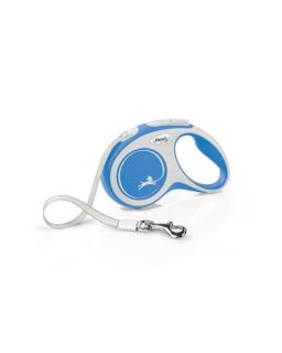 Vodítko Flexi New Comfort páska S 5 m modré (do 15 kg)