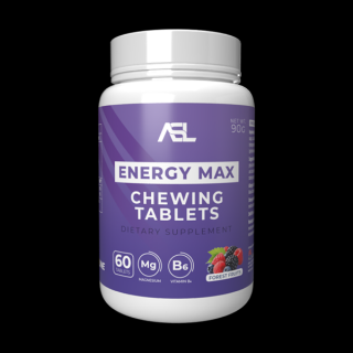 ASL Energy Max žuvacie tablety (60 kapsúl)